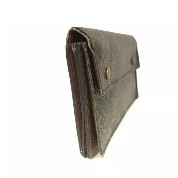 Authentic Louis Vuitton Monogram Porte Feuille Accordion Bifold Long Wallet - Picture 3 of 8